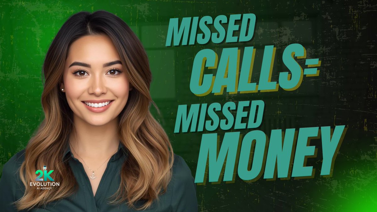 Custom AI voice receptionists that: ✅ Answer every call 24/7 ✅ Qualify leads automatically
✅ Book appointments instantly ✅ Work for ANY business
Missed calls = missed money.
Check out our demos youtube.com/@2KEvolutionAI #AIAgent #AIreceptionist #AIVOICE