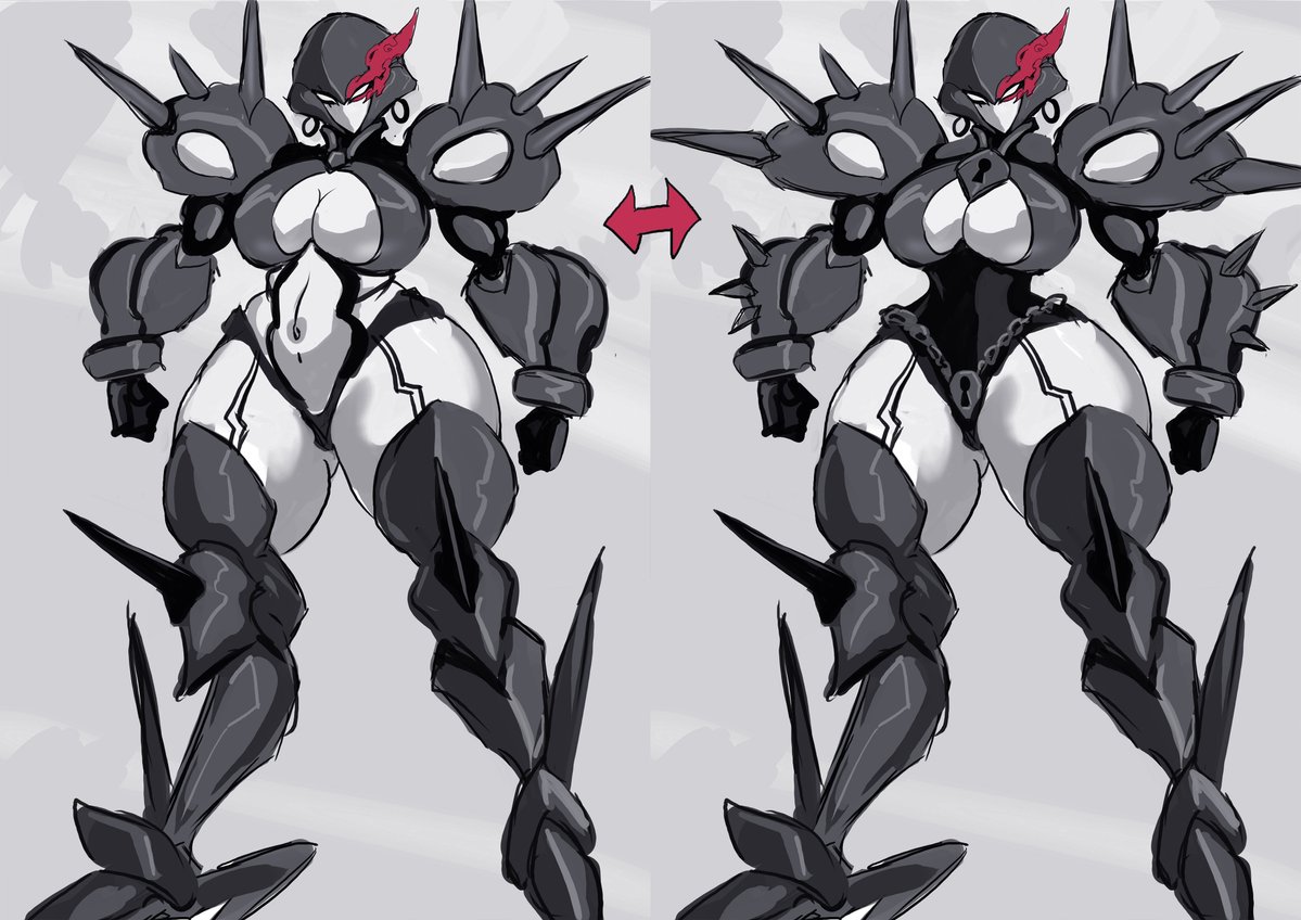 GrotesqueRampag's tweet image. Another design for sale. Used to call these adoptables but it guess the term is abit strange for most of my followers. 

She is a kaijin, not a robot. 50bucks.