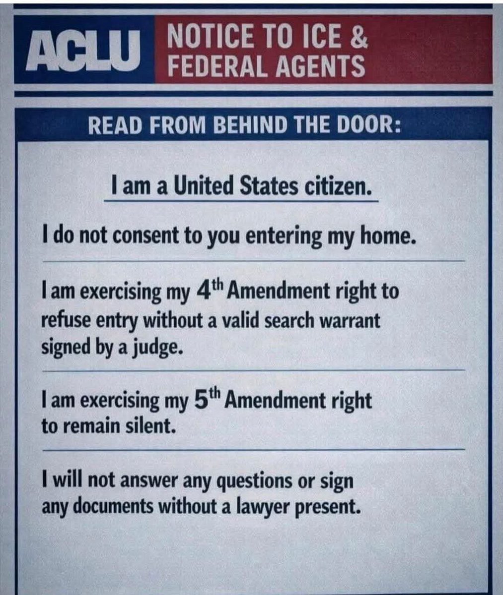 Know your rights 🤘🏻