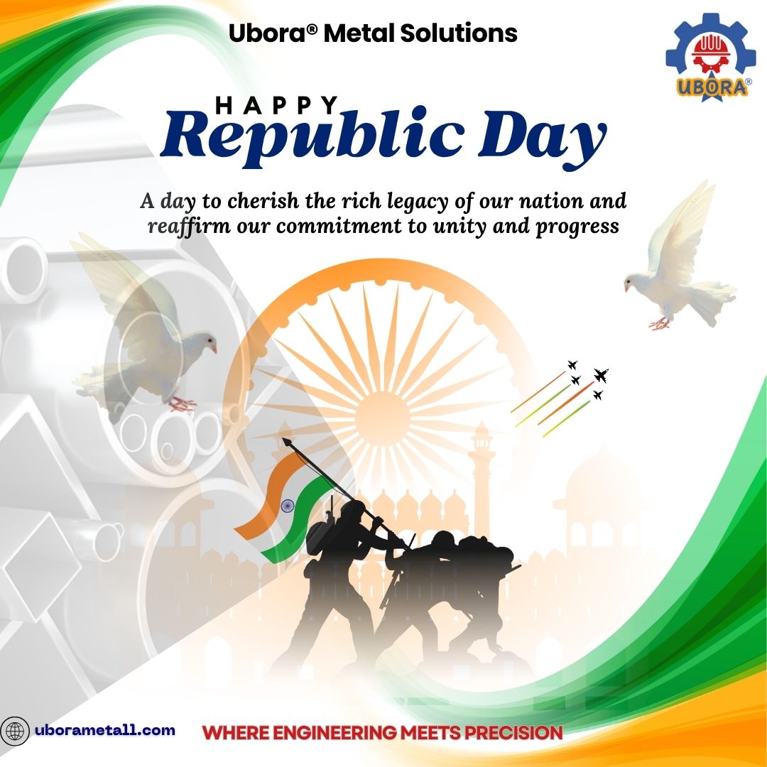 Ubora_Metall's tweet photo. Here's to teamwork, diversity, and doing our bit for a better India.

UMS wishes everyone a very Happy Republic Day !! 

#HappyRepublicDay 
#VandeMataram150 
#JaiHind https://t.co/HI7YdDDloY