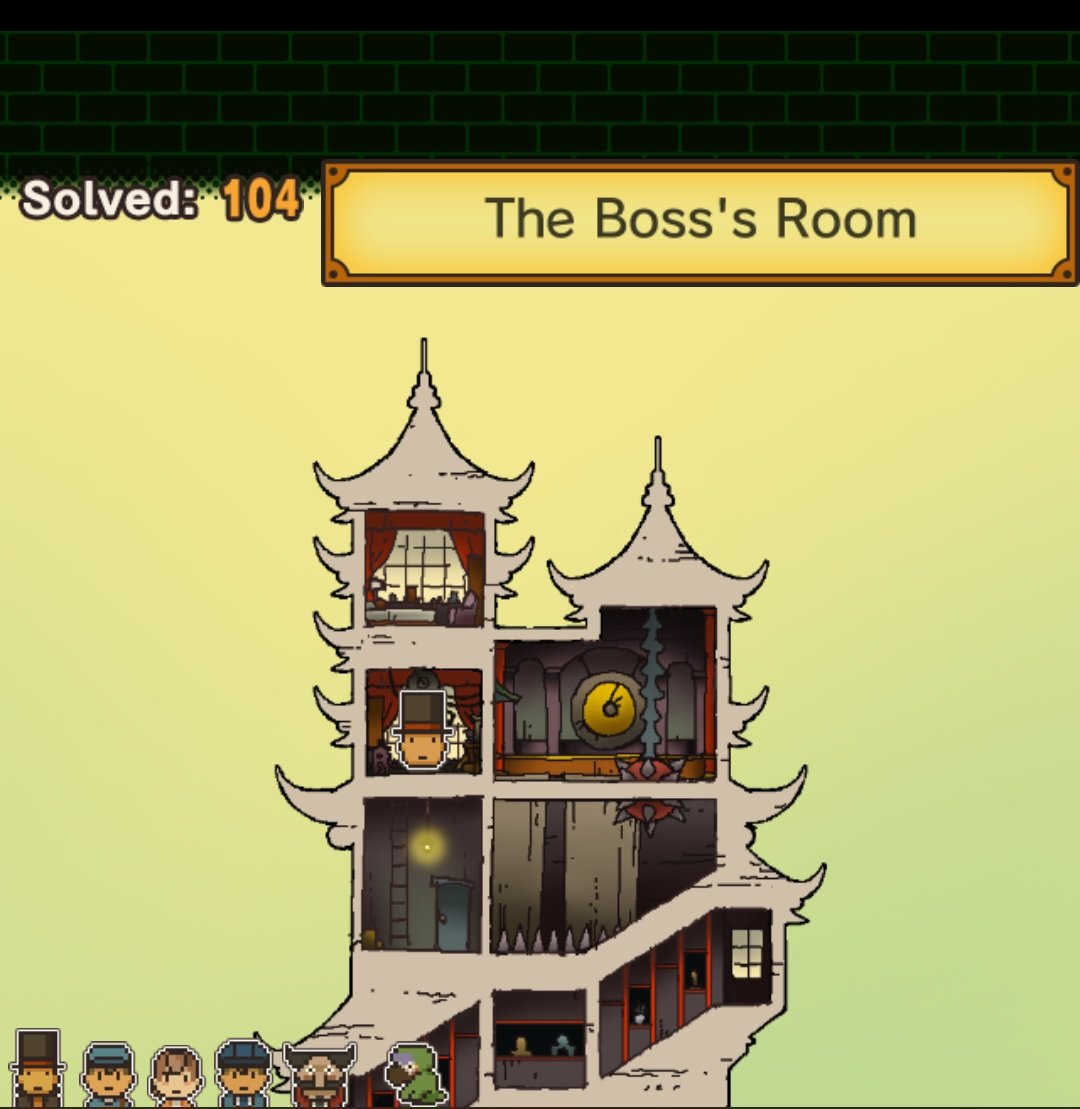 교수님 위에 있는 장소가 사실 디미트리의 침실이라고 생각하면 즐거움