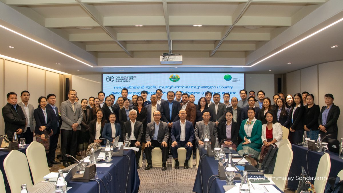 FAO in Lao People's Democratic Republic tweet media