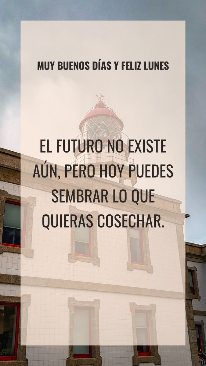 Muy buenos días y feliz lunes 😊