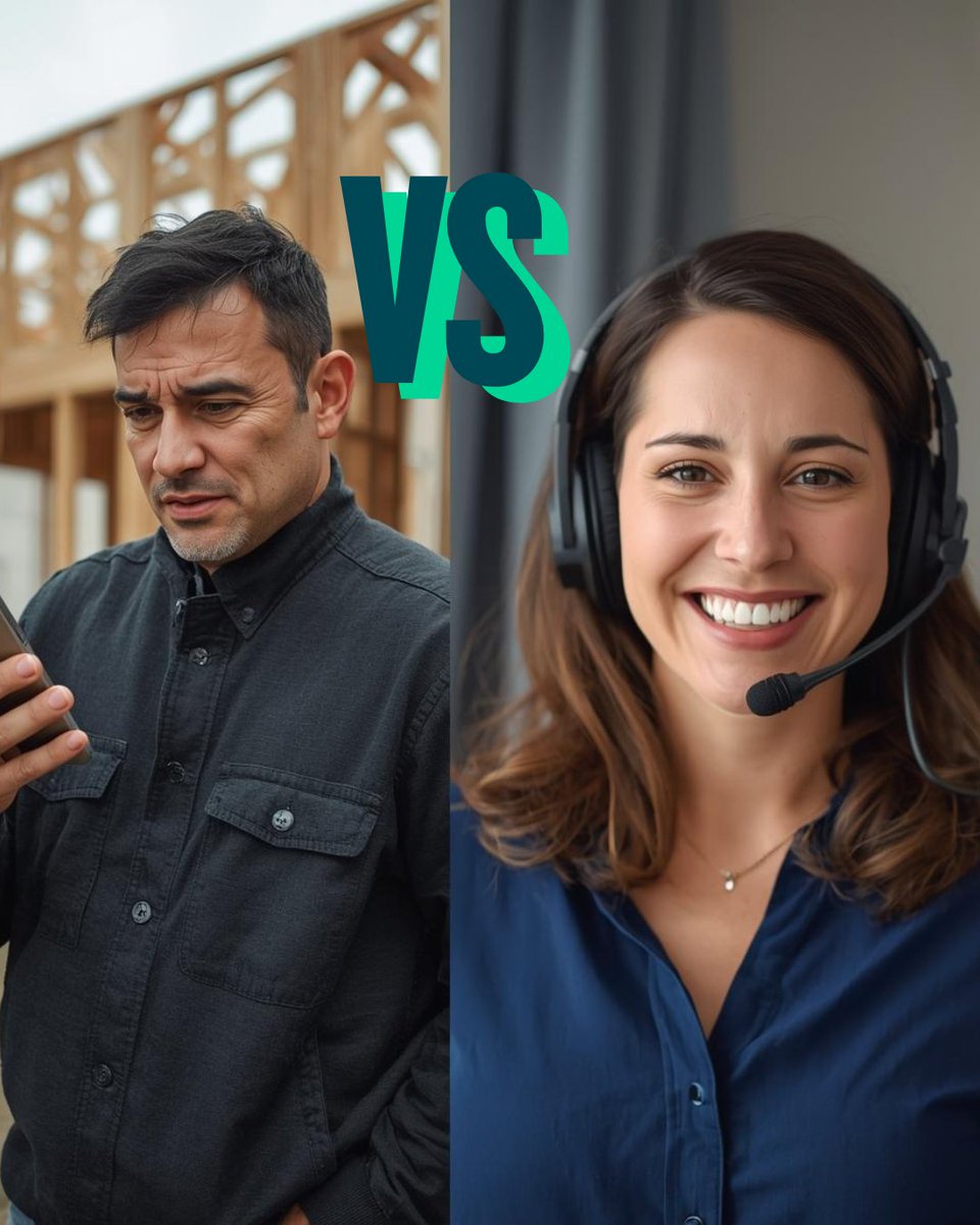 You’re on a job site. Hands full. Phone rings.
You miss it. It’s a constant battle to juggle calls on site!
That could’ve been a $30,000 kitchen remodel. A $50,000 addition. A long-term client.
For general contractors, every missed call= missed money. 2kevolutionai.com