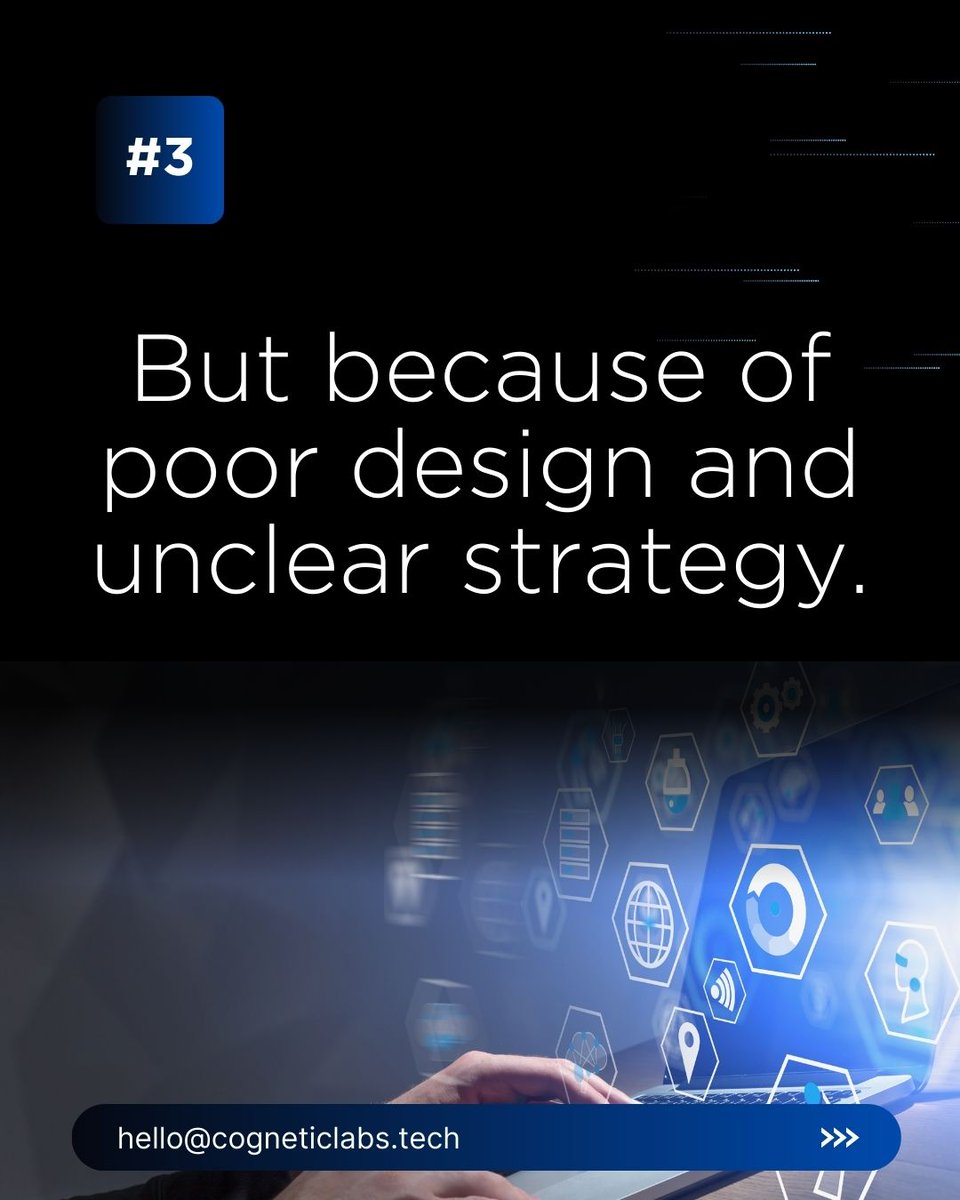 cogneticlabs's tweet image. Most AI products don’t fail at the model layer.

They fail at strategy, design, and clarity.

Design-led AI systems are what scale in production.

Follow @cogneticlabs 

#DesignLedAI #AISystems #AIProductDesign #UXforAI #AIStrategy #ScalableAI
