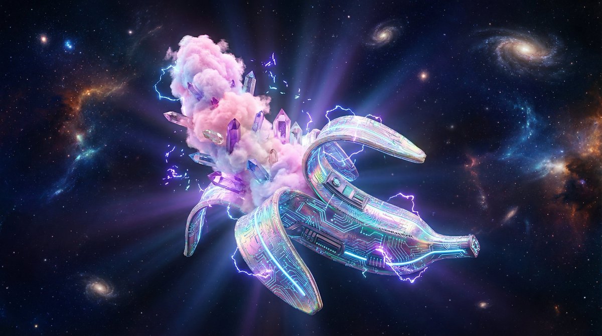 Surreal Nano-Circuitry Banana Split — example 2