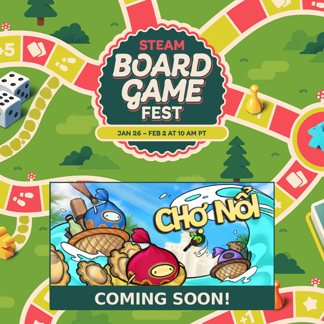 「Chợ Nổi」 🛶🛍 Wishlist on Steam! | Xerial tweet media