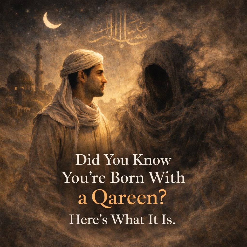 Did you know you’re born with a Qareen?

THREAD