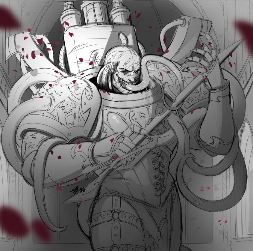 "Turns out the gods we thought were dying were just sharpening their blades..."

#warhammer40k #WarhammerCommunity #emperorschildren #LuciusTheEternal