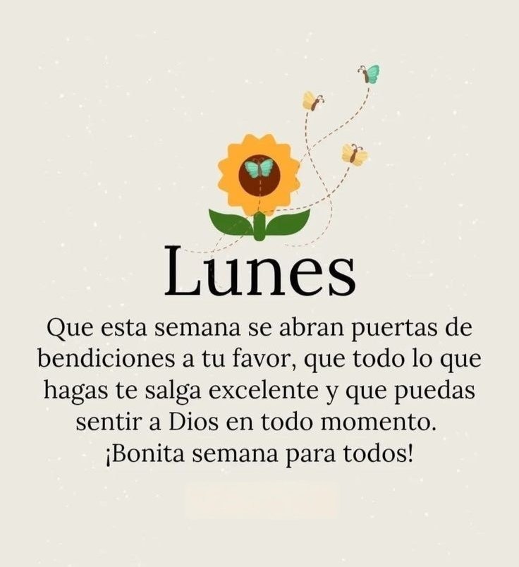 Feliz y bendecido inicio de SEMANA...! 🙏🏻