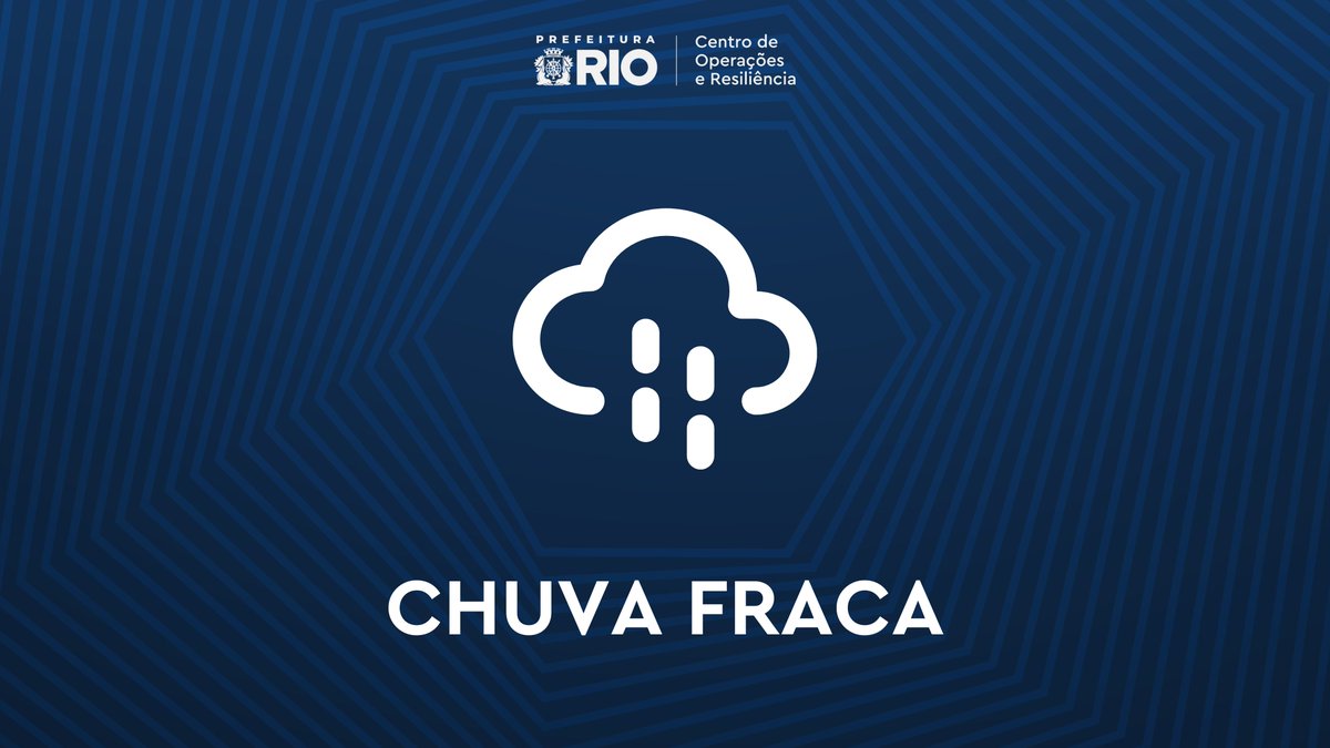 OperacoesRio's tweet photo. CHOVE NO RIO

Segundo o Alerta Rio, entre 1h45 e 2h houve registro de chuva fraca na estação:

Tijuca - 0,2mm

#CORInforma
#temporj https://t.co/JIYH5g3Ged