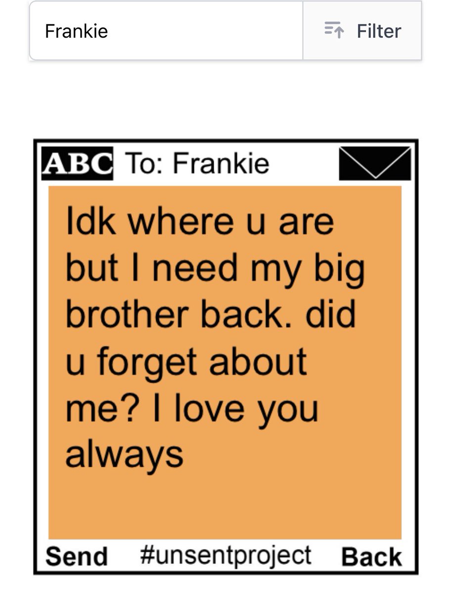 Message obviously wasn’t for me but… idk, srsly broke my heart ):