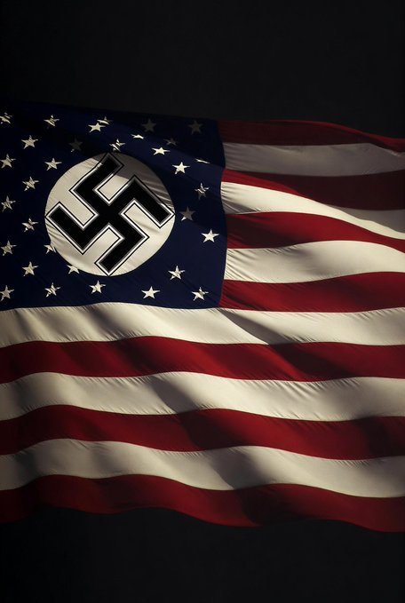 PiensoyLibre's tweet photo. El dictador Donald Trump y el fascista Partido Republicano han hecho de EE. UU. lo que Adolf Hitler hizo de Alemania durante la Segunda Guerra Mundial. Comenzando por los inmigrantes hasta el delirio de querer conquistar el mundo. #EEUU #Trump #IceGestapo 👇 https://t.co/3jJgoqvi4i