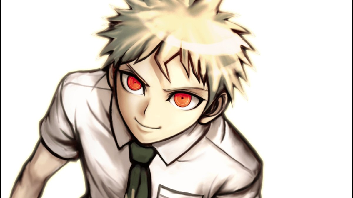 holidaygirlElly's tweet photo. It's still funny that Hajime went Super Saiyan to defeat Junko Enoshima. https://t.co/vQV7VncQHJ