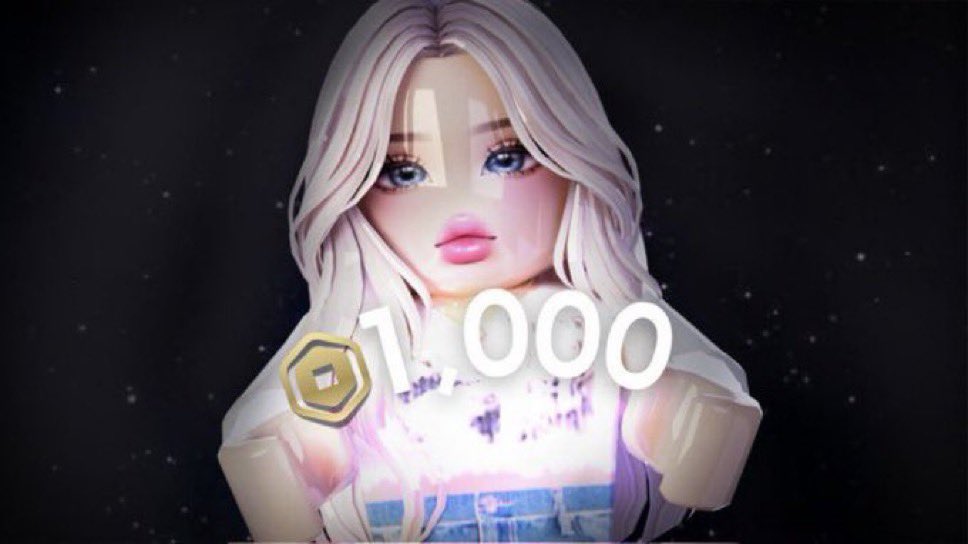 1,000 #robux giveaway 
ends in 24 hours 

• follow me 
• like &amp; retweet