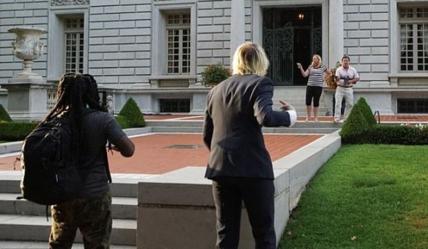JohnC32116200's tweet photo. @ClimateDefiance No, they had their guns on their property, to defend their property when the security gate was overrun by BLM protesters. They were then charged with a made up crime.
"And that's the rest of the story." https://t.co/McNQVw8zjm