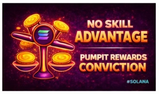 PumpIt7777's tweet photo. No Skill Advantage
There are no charts to read.
No indicators to master.
No alpha to copy.

Everyone sees the same thing.
Everyone pays a different cost.

PUMPIT doesn’t reward skill.
It rewards conviction.
#Solana https://t.co/szKmlN7G5B