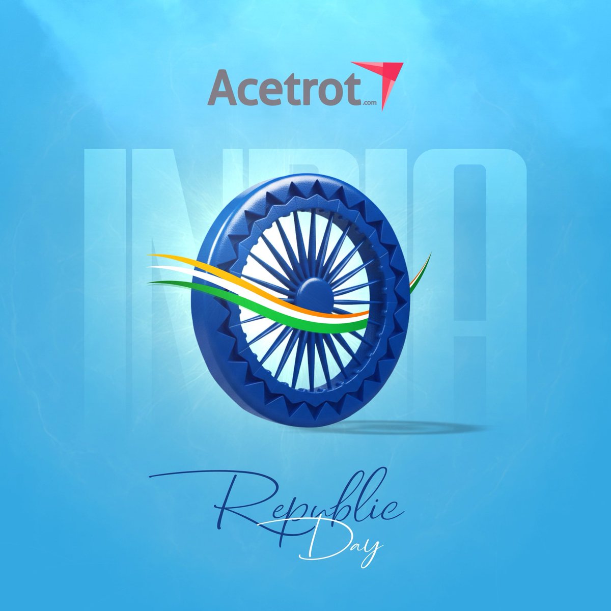 AcetrotDev's tweet photo. On this #RepublicDay,let’s celebrate India’s unity, progress &amp; constitutional values that inspire our mission to deliver IT solutions for enterprises nationwide. 
Wishing everyone a proud Republic Day filled with patriotism &amp; a commitment to building a digitally empowered India. https://t.co/0vdH60IEM6