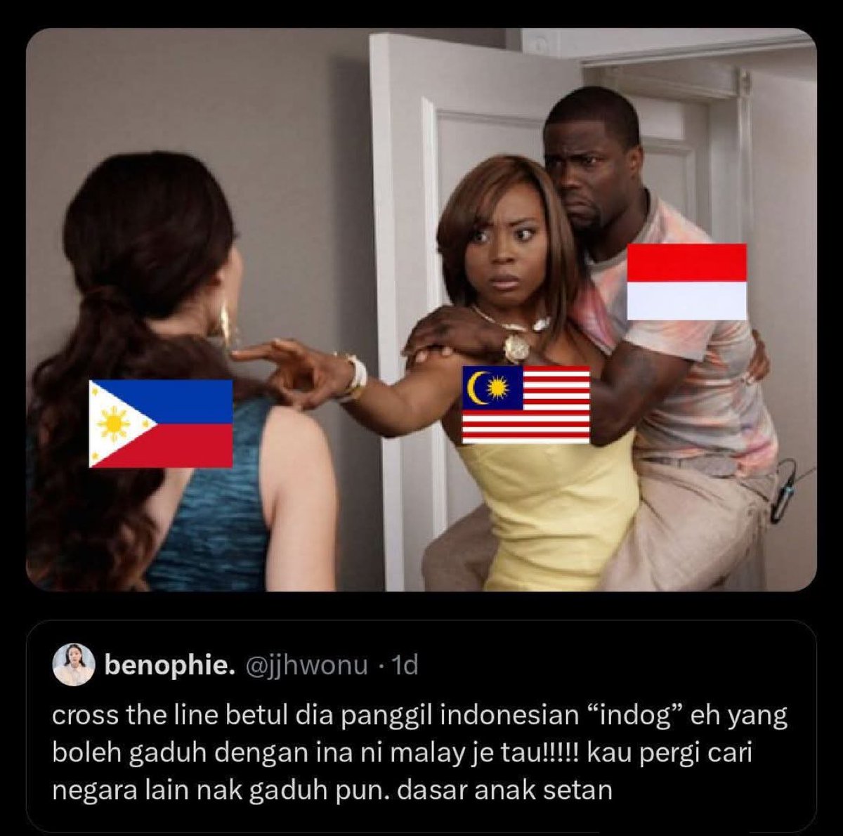 Udahan dong berantemnya, perasaan baru aja saling bela kemarin🤗