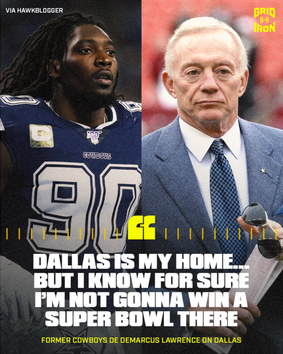 And just like that... Demarcus Lawrence is Super Bowl bound in his 1st year with the Seahawks