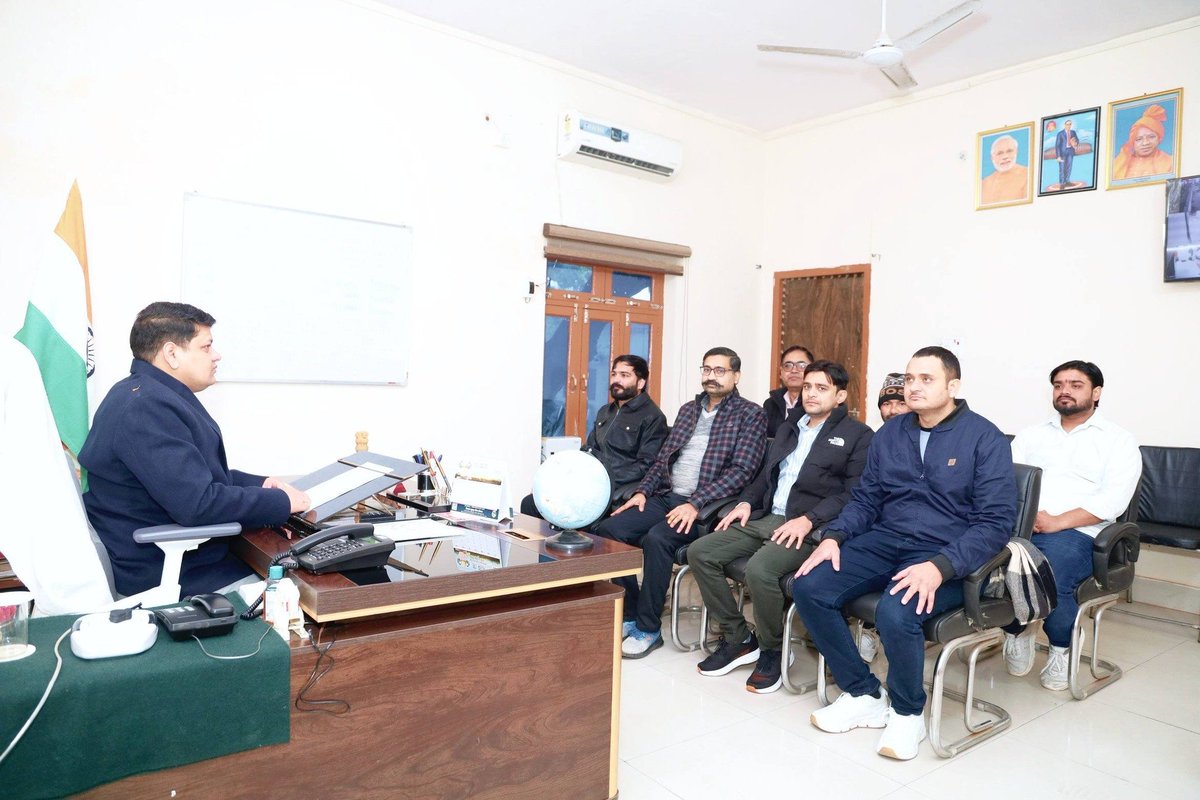 District Cane Officer Amroha tweet media