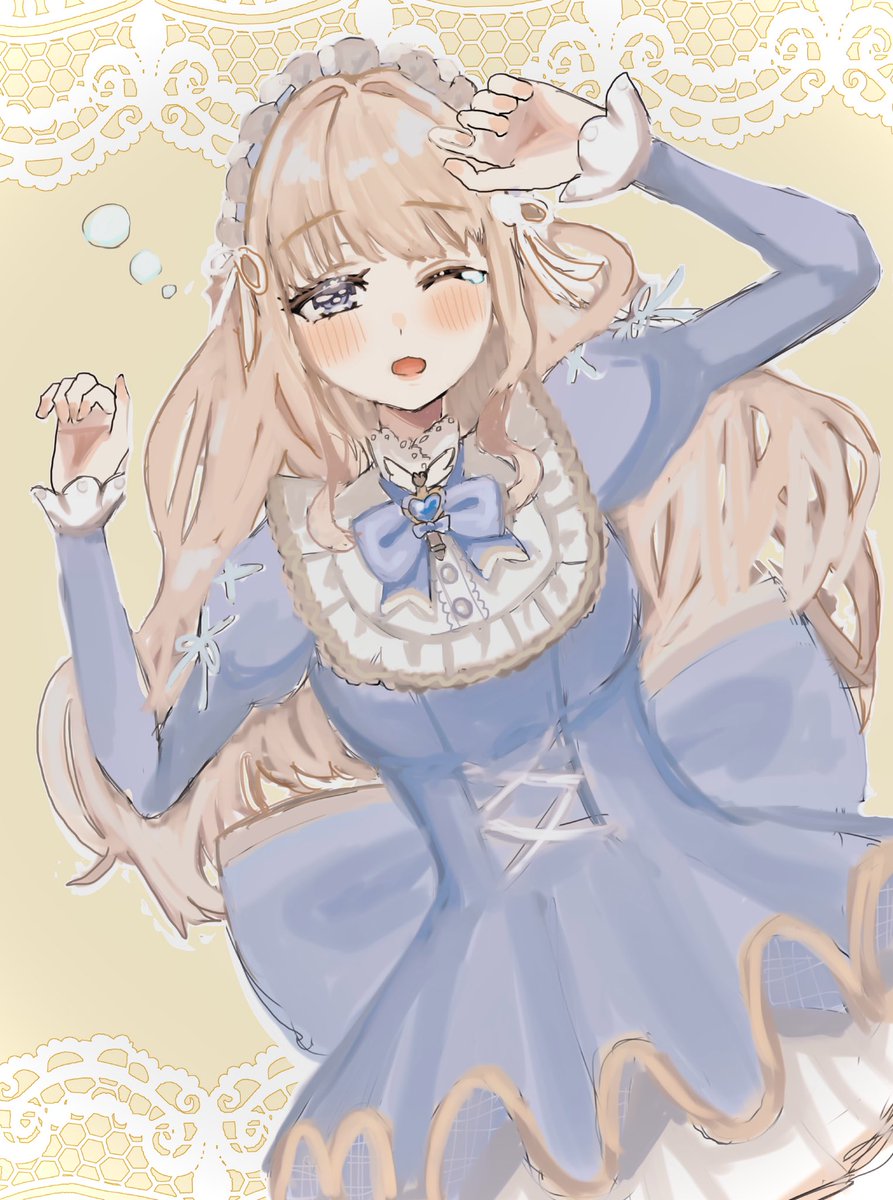 一枚目・無償イラスト企画参加ありがとうございました！ #ゆめ次元