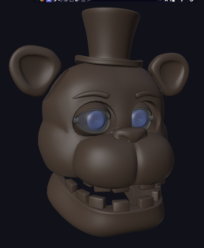 MastersnightDC2's tweet photo. Withered Freddy V2 Wip https://t.co/BrxF8hEmCa
