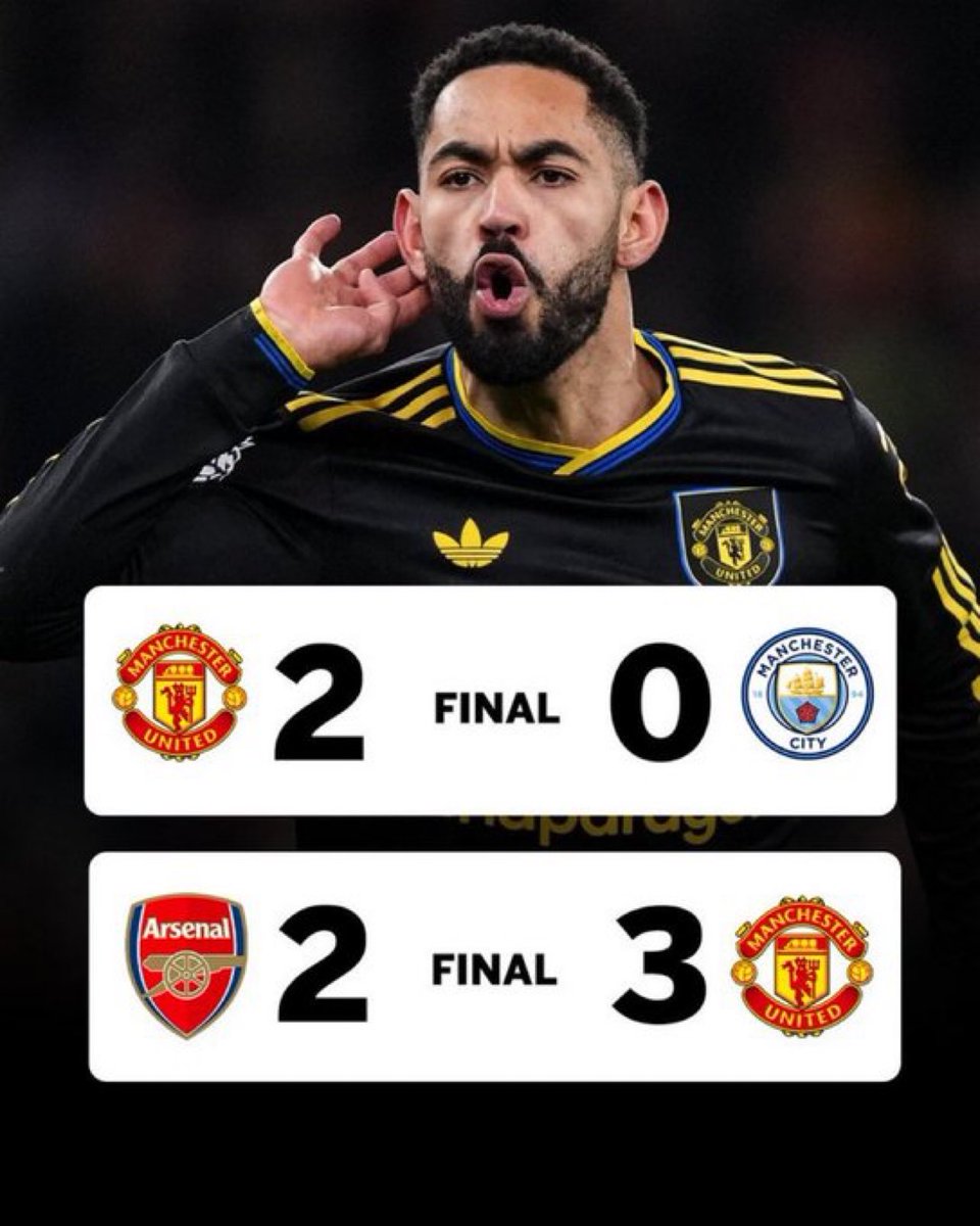 BurhanMuhtadi's tweet image. Minggu lalu fans Arsenal minta MU hancurkan City

Tadi malam ganti fans City yg minta MU hajar Arsenal

Biar adil kedua permintaan itu dipenuhi MU sang KING 😆