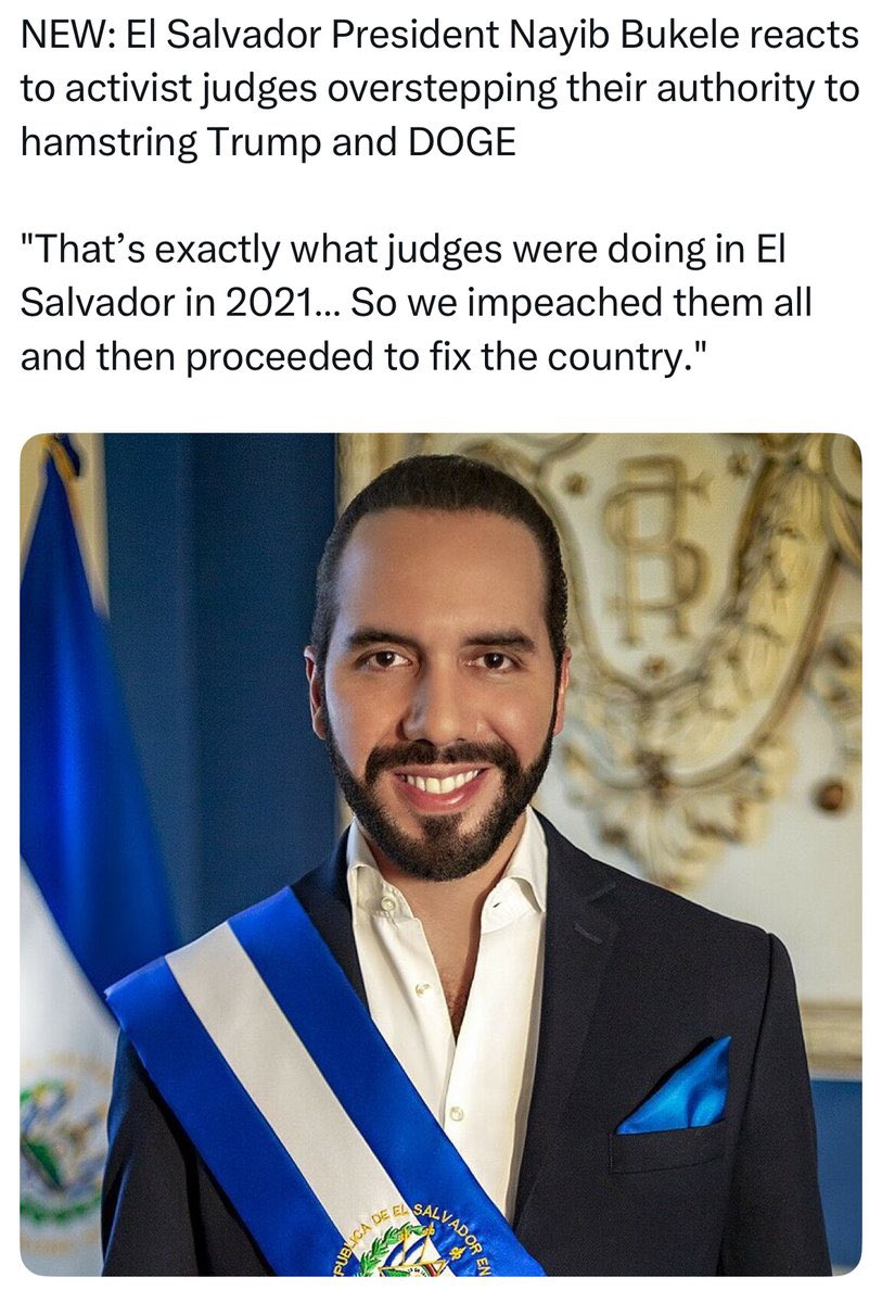 nayibbukele Invoke the Bukele statement 😎 Impeach Them ‼️