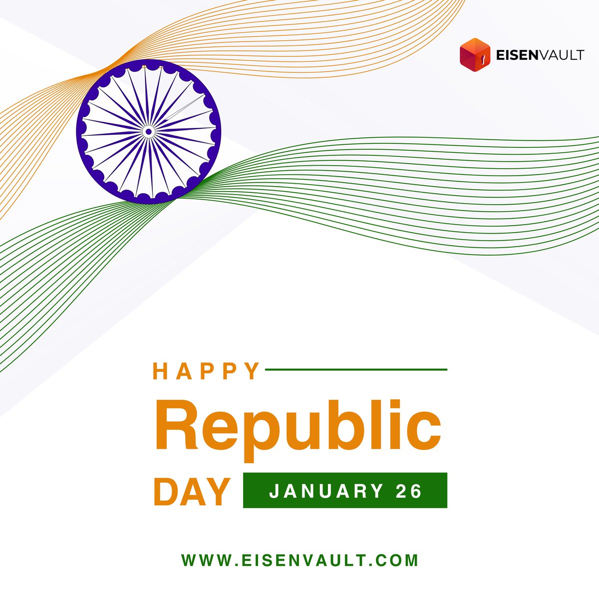 This Republic Day, we celebrate clarity, responsibility, and secure access to information. At EisenVault, we enable organisations with intelligent document management that drives trust, efficiency, and empowered leadership. 
Happy Republic Day! #HappyRepublicDay #EisenVault