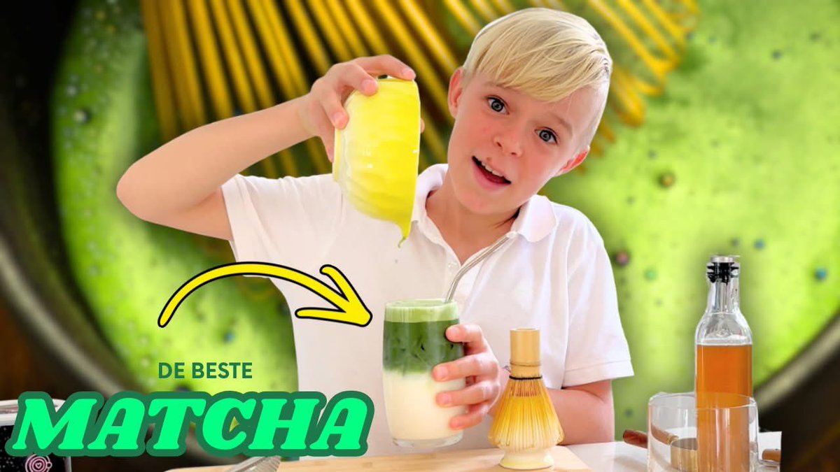 ALLES WAT JE MOET WETEN OVER MATCHA 🍵 | ZO MAAK JE ÉCHT GOEDE MATCHA 😉 |  Luan Bellinga Video #214  
youtube.com/watch?v=65DPE7…
@daniel_bellinga @fara_bellinga @de_bellingas_kids_official @luanbellinga_12 @lucillabellinga_15 @luxybellinga_18 @luciusbellinga 
#DeBellingaS #Bellinga