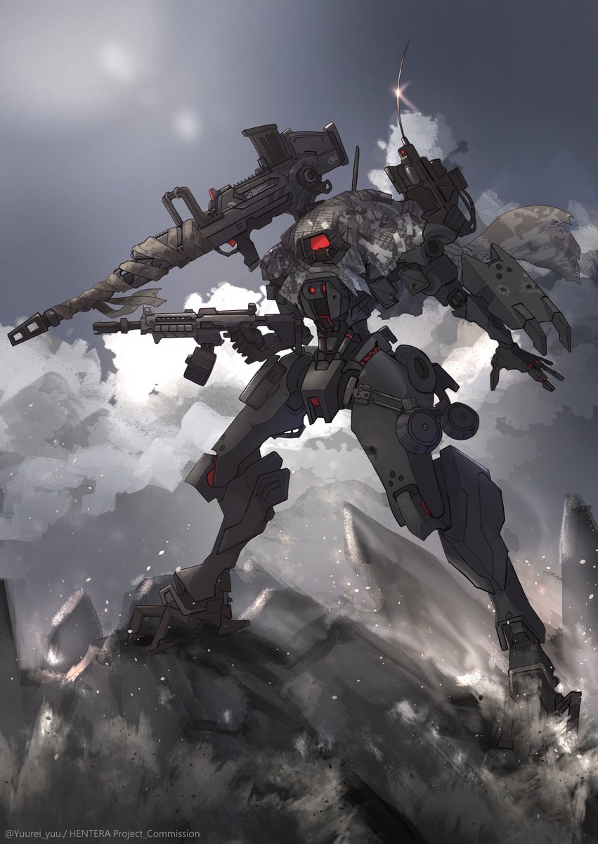 Yuurei_yuu's tweet image. MECHA!!!!!

&amp;gt;D&amp;lt;)7 Commission!