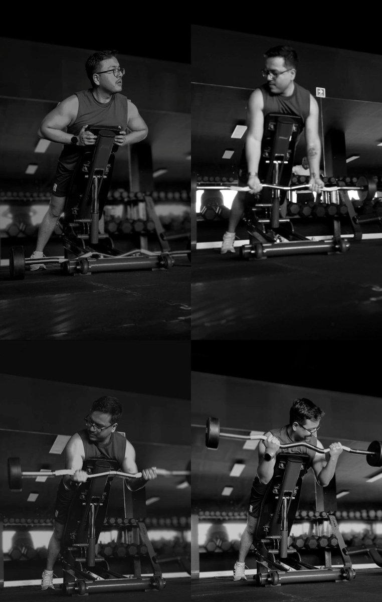 Bicep workout of the day... Comienzo a ver el avance #gym #workout #bicep #gay