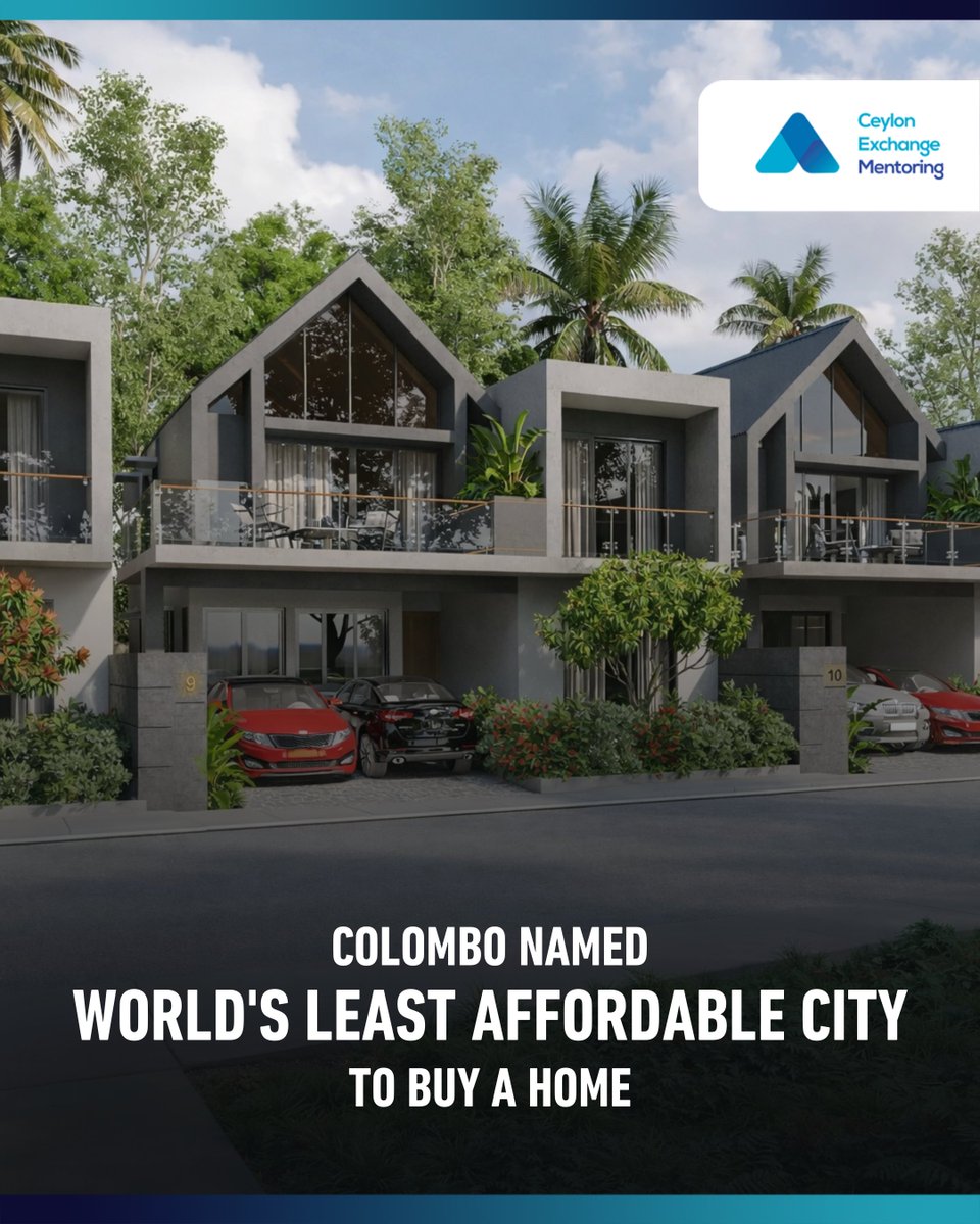 According to the latest Numbeo Property Investment Index, Sri Lanka’s commercial capital of Colombo has been named the world’s most unaffordable city for homebuyers in 2026.