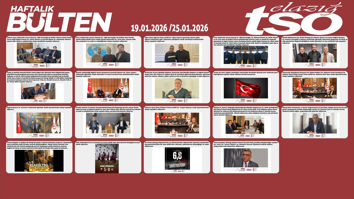 Elazığ TSO tweet media