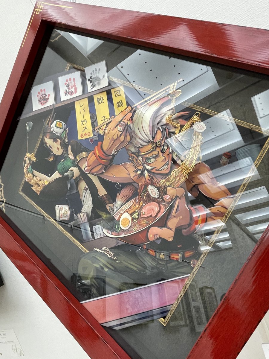 本日のメインとして来たかったシャドーボックス展に来ました