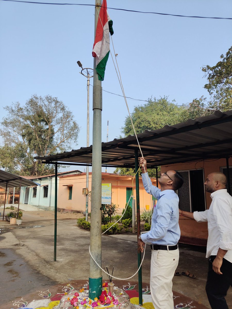 MotuPhc's tweet photo. Happy 77th Republic Day
celebrated at Phc Motu.
#RepublicDay2026 #phc #Odisha #India https://t.co/VPaMeWHkRE