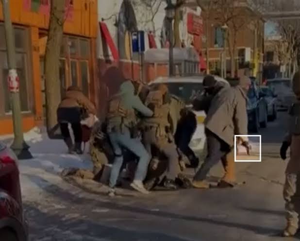 DndCharacter1's tweet photo. @fendermusicg @YourAnonNews There is ICE, taking his gun. https://t.co/smH1U5MX9T