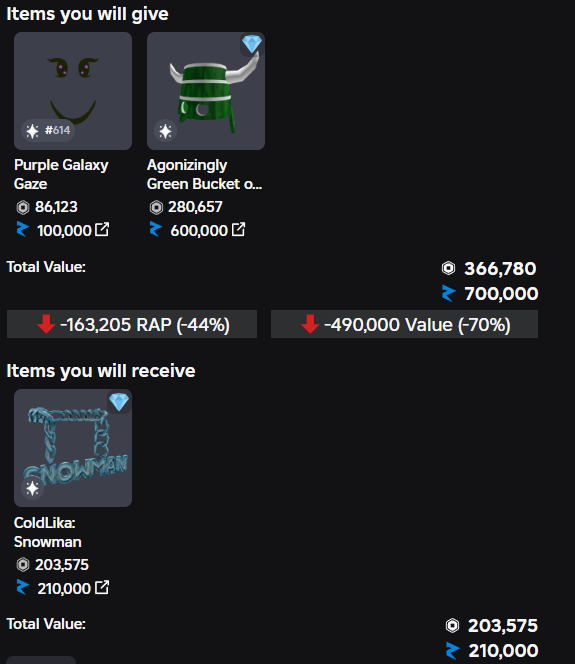 Kialno123's tweet photo. @iamZehVT hey @iamZehVT i have a huge offer for your coldlika
Green Bucket of Cheer is a rare and gets huge overpays
my user is 9KINGPROBOSS9 i sent u a friend req if ur interested https://t.co/odAqBAAb3T