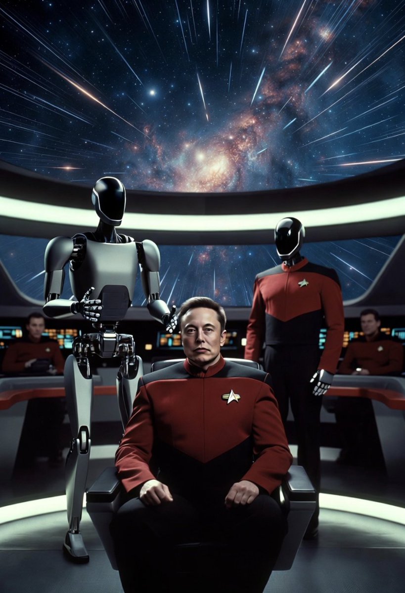 "Captain's log, stardate 2026..."