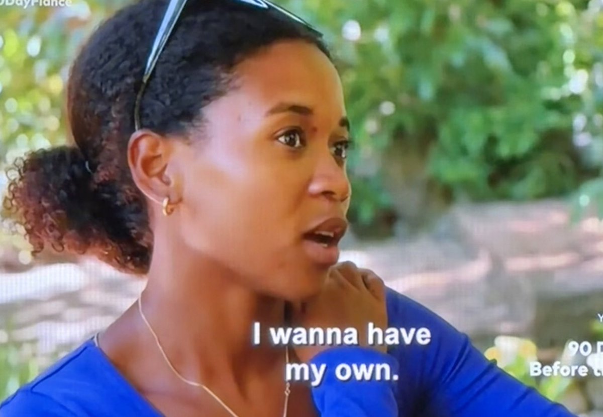 iamspeakingnow's tweet image. These ooooollld men who want the young girls but are shocked when they want their own kids. 

This girl is too young &amp;amp; far too beautiful to be putting up with this old man’s sh*t.  Gurl leave him. 

#90DayFianceBeforeThe90Days  #90DayFiance #90DayBeforeThe90Days