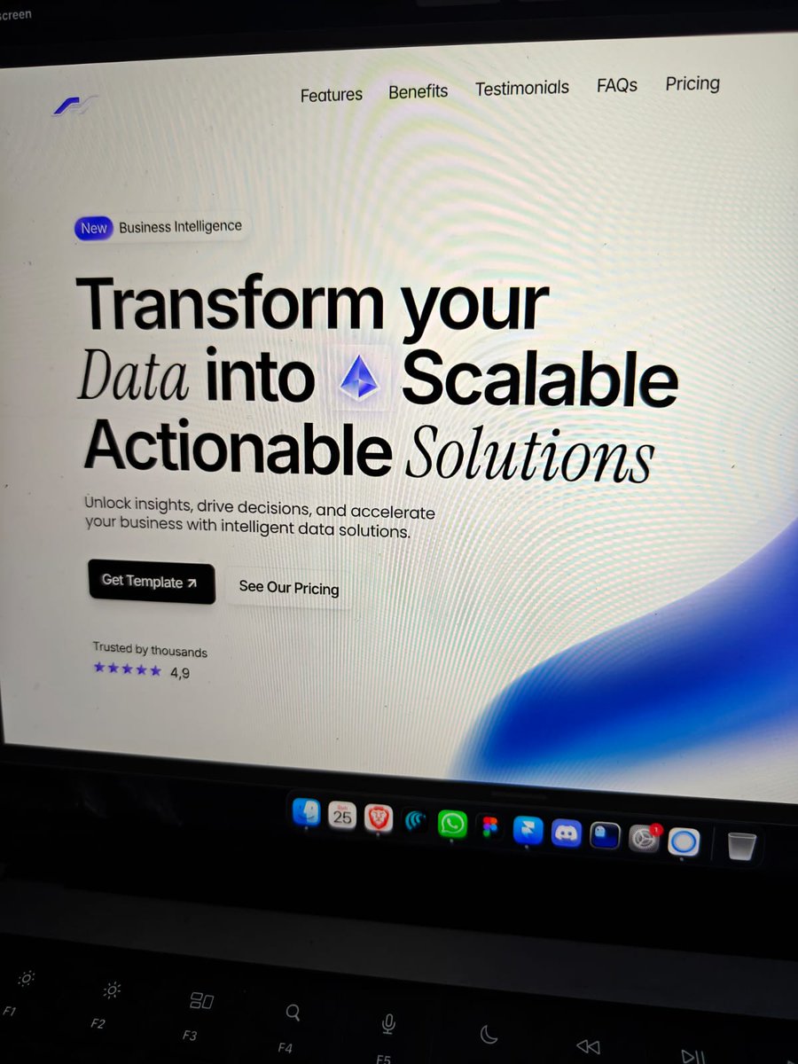 ishyverma's tweet photo. A sleek SaaS landing page with micro-interactions that'll convert like crazy.
Why? To show YOU how @framer turns ideas into revenue FAST. Follow along for tips, remixes, & if you need a site—DM me!
designed by @ItsPeterDesign
#Framer #30DaysOfFramer #WebDesign https://t.co/tzHoYUiX44