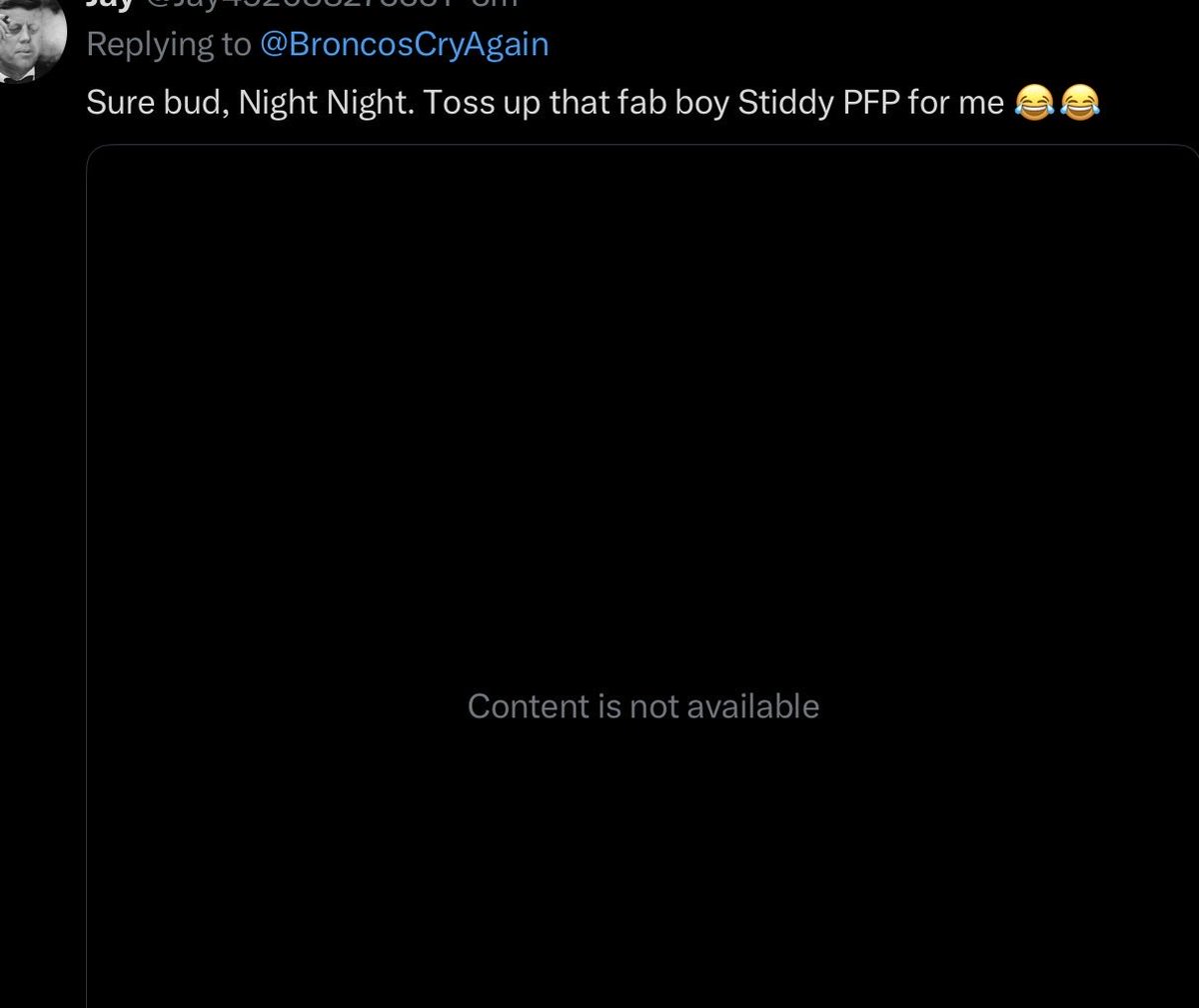 BroncosCountryLetsCry tweet media