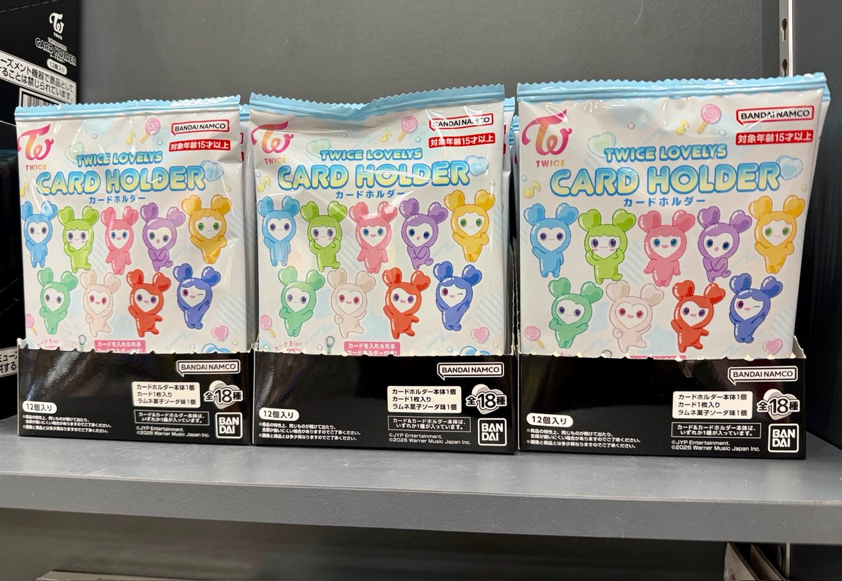 TWICE】 『TWICE LOVELYS カードホルダー』 ナゴパル入荷いたしました
