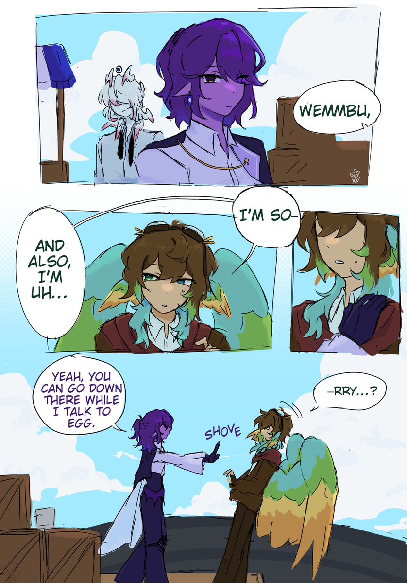 If I ever make a comic that is properly lined and fully shaded it was because I was held at gun point (1/2)