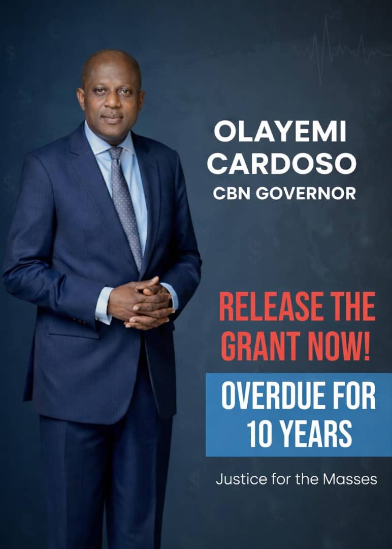 GrantFighters's tweet image. WHEN JUSTICE TARRIES, BLOOD SPEAKS,

THIS IS NOT A CRY FOR PITY, IS A CALL FOR JUSTICE,

THE BLOOD OF THOSE WHO DIED WAITING IS NOT MUTE BUT CRYING FOR JUSTICE AND REVENGE,

CBN GOVERNOR, THE MASSES ARE DEMANDING YOU RELEASE OUR GRANTS MEANT FOR THE POOR MASSES OF NIGERIANS.…