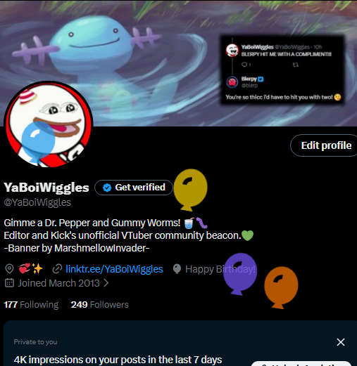 YaBoiWiggles's tweet image. Feels birthday man