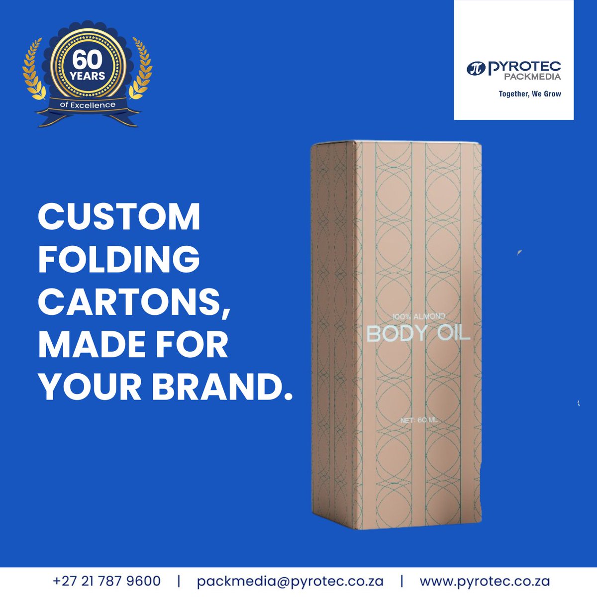 PyrotecSA's tweet image. Intricate shapes. Flawless finishes. Custom folding cartons that makes packaging stand out.

#Packaging #PrintFinishing #PackagingSolutions #Cartons