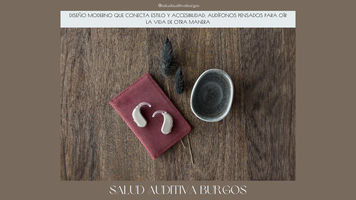 ▶️Diseño moderno que une estilo y accesibilidad y que te ayuda a volver a conectar con los sonidos que dan sentido a tu día. 
✨Audífonos pensados para escuchar la vida de otra manera✨
🌐 saludauditivaburgos.com
📍Plaza España 6, Bajo  #Burgos
#Salud