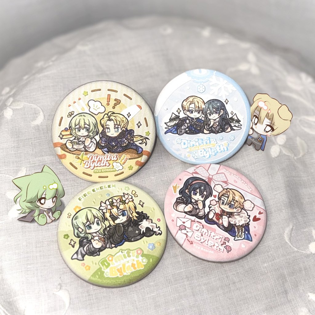 三色麻糍老师送来的无料～(>^ω^<)
#dimileth